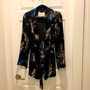 Babaton printed blazer